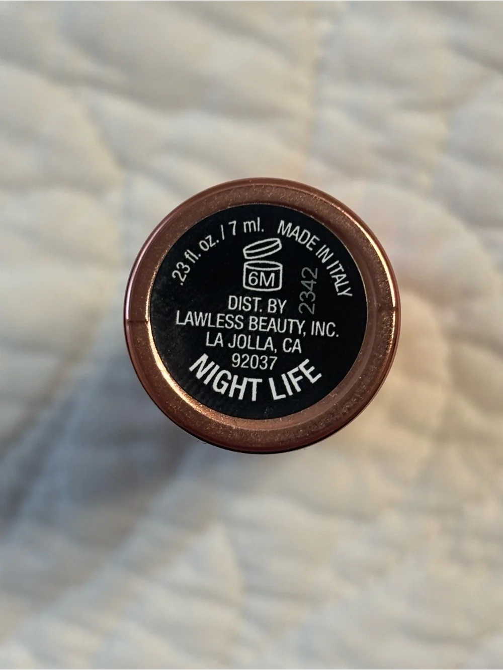 LAWLESS *RARE* The One & Done Mascara- Night Life